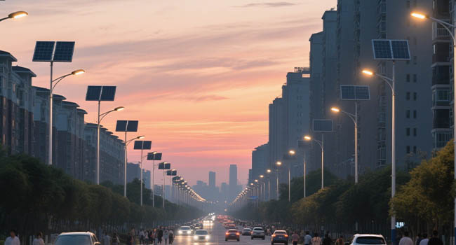 solar street light